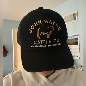 Western Style Trucker hat black